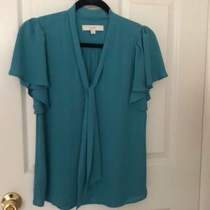 Womens short sleeve blouse